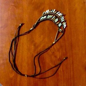 Anthropologie stone necklace